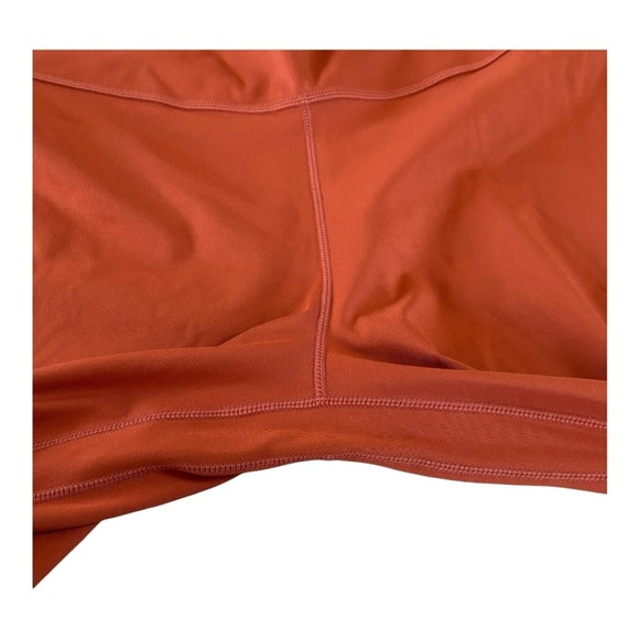 NIKE One Luxe Tights/Leggings Burnt Sunrise/Clear Size Large - Picture 2 of 5